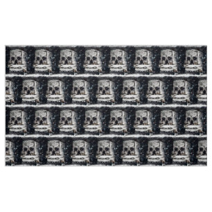 Tecido Castle Skull