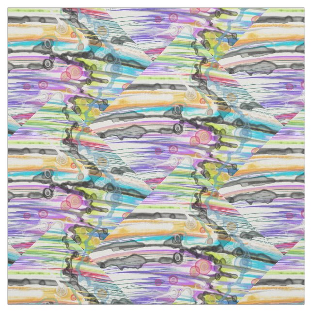 TECIDO CATEGORIA CINCO SUANDO DESIGN ABSTRATO ART (Modelo)