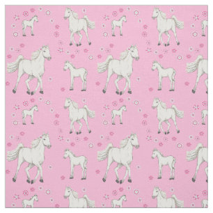 Tecido Cavalo branco