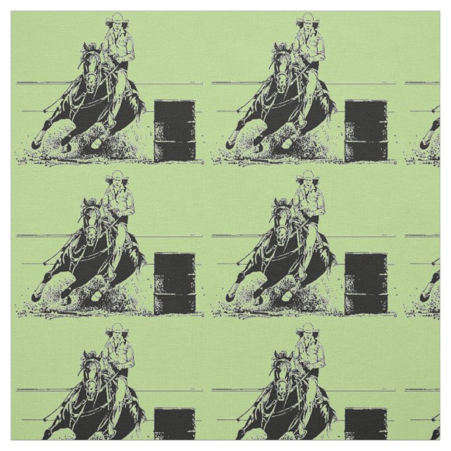 Tecido Cavalo de competência do tambor (Modelo)