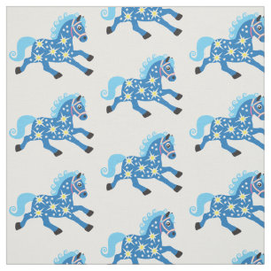 Tecido cavalo decorativo