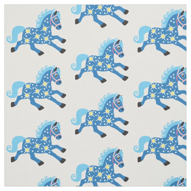Tecido cavalo decorativo (Modelo)
