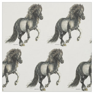 Tecido Cavalo   do islandês de Brana