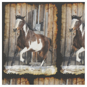Tecido Cavalo do Pinto no funcionamento
