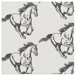Tecido Cavalo Galopping