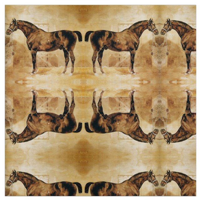 TECIDO CAVALO INGLÊS EM ESTÁVEL (Modelo)