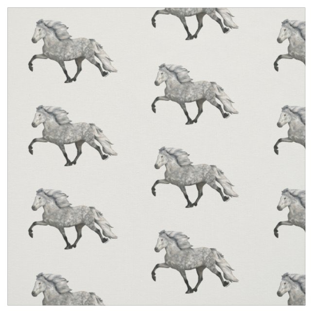Tecido Cavalo islandês carismático (Modelo)