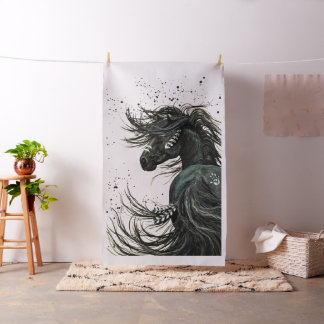 Tecido Cavalo majestoso do espírito por Bihrle
