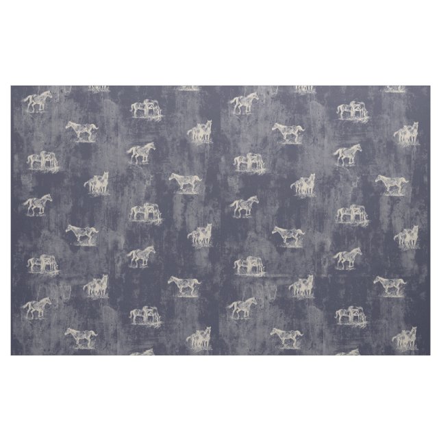 Tecido Cavalos grandes mais brilhantes (Jarda)