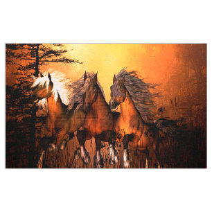 Tecido Cavalos maravilhosos