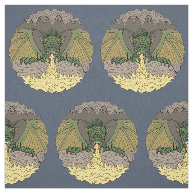 Tecido Cavern Dragon 2016 (Modelo)