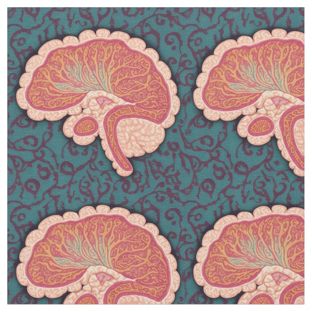 Tecido Cerebral Paisley (Detalhe)