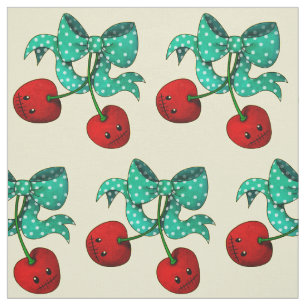 Tecido Cerejas doces