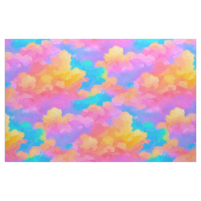 Tecido Céu de Leite (Fat Quarter)