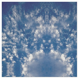 Tecido Céu e Nuvens