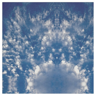 Tecido Céu e Nuvens