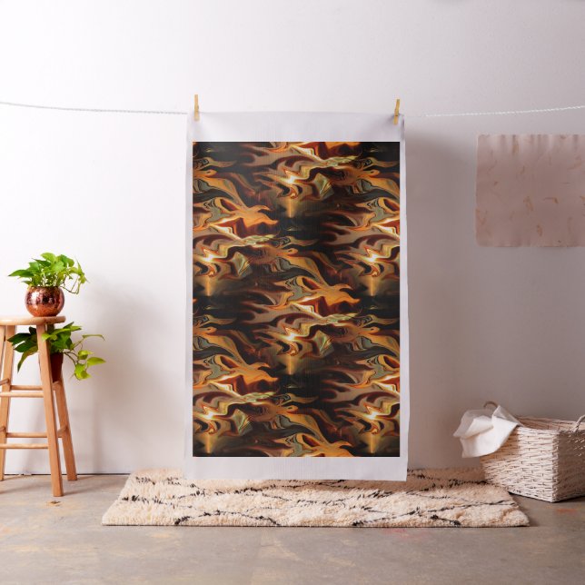 Tecido Chamas Dançantes..... (In Situ)