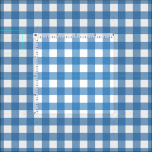 Tecido Charming Blue Gingham