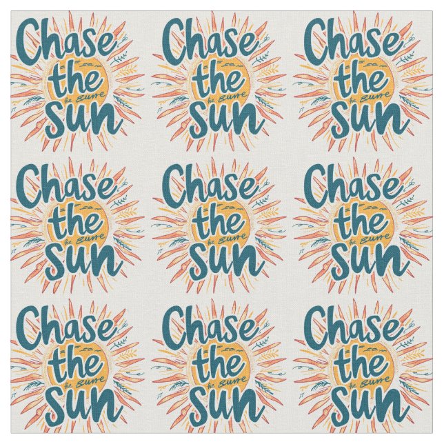 Tecido Chase o Sol (Detalhe)