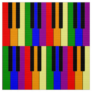 Tecido Chaves do piano de LGBT