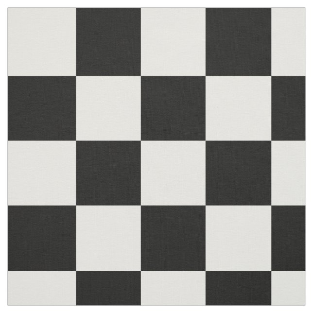Tecido Checkered preto (Modelo)