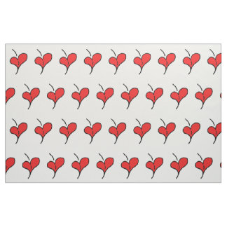 Tecido Cherry Hearts