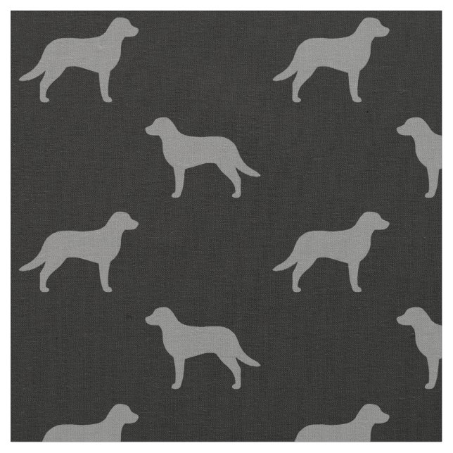 Tecido Chesapeake Bay Retriever Silhouettes Chessies (Detalhe)