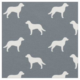 Tecido Chesapeake Bay Retriever Silhouettes Chessies
