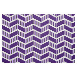 Tecido Chevron com Degraus - Roxo Escuro