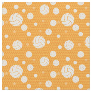 Tecido Chevron de Voleibol Amarelo Padrão