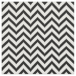Tecido Chevron Preto e Branco