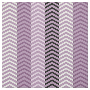 Tecido Chevron roxo Variegated feminino listra o teste