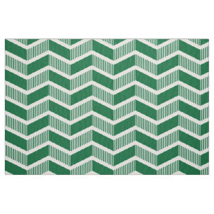 Tecido Chevrons Stepped - Floresta Verde
