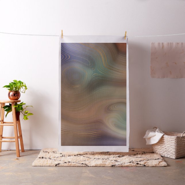 Tecido Chic Earthy Strata | Agato natural de pedra de cob (In Situ)