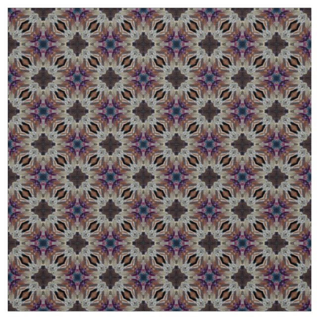 Tecido Chic Slate Blue e Cinza de padrões (Modelo)