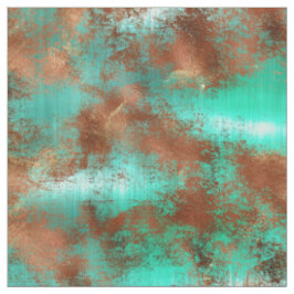Tecido Chic Teal Copper Boho