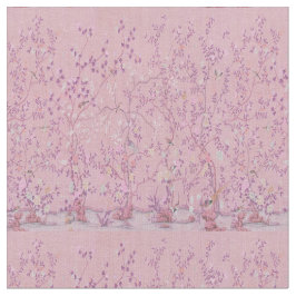 Tecido Chinoiserie Rosa