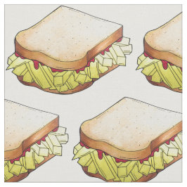 Tecido Chip Compra Butty Sandwich UK British Comida Cuisi