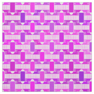 Tecido Chique industrial do art deco, violeta, orquídea,