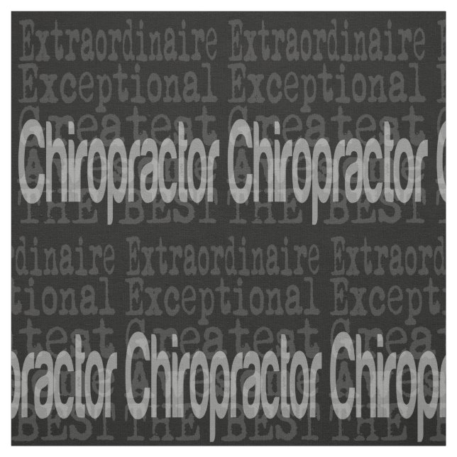 Tecido Chiropractor Extraordinaire (Modelo)