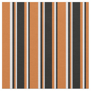 Tecido Chocolate, Black & Lavanda Colour Stripes
