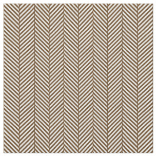 Tecido Chocolate Brown Herringbone