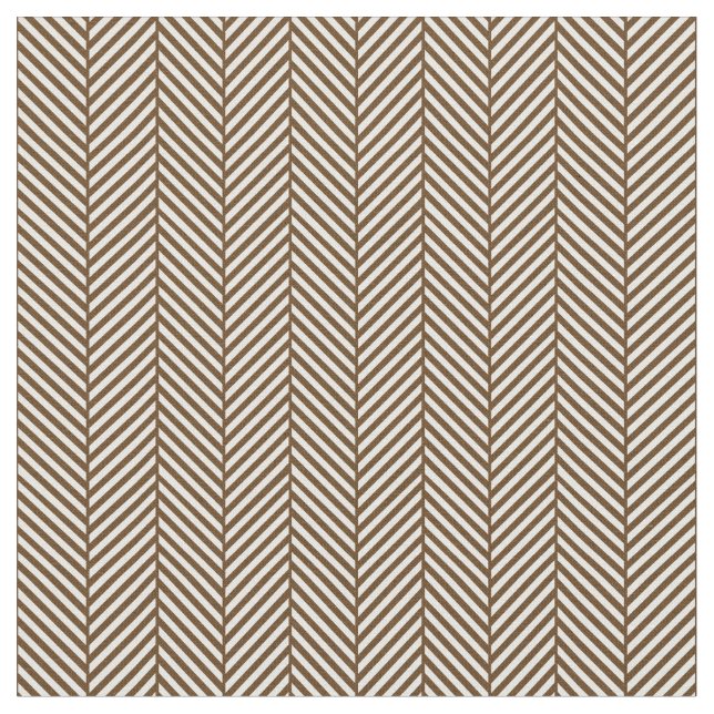Tecido Chocolate Brown Herringbone (Detalhe)