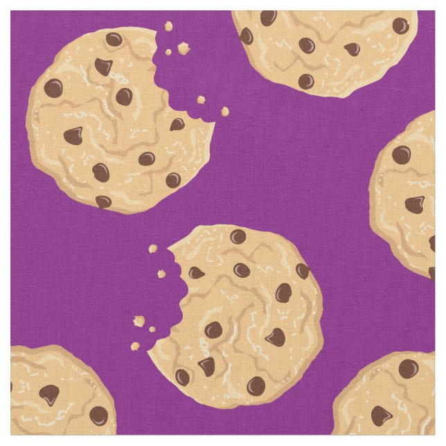 Tecido Chocolate Chip Cookies Cute Kids (Detalhe)