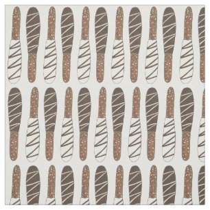Tecido Chocolate Coberto Pretzel Rods Dipped Pretzel Salg