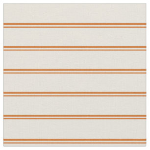 Tecido Chocolate e Beige - Padrão Striped