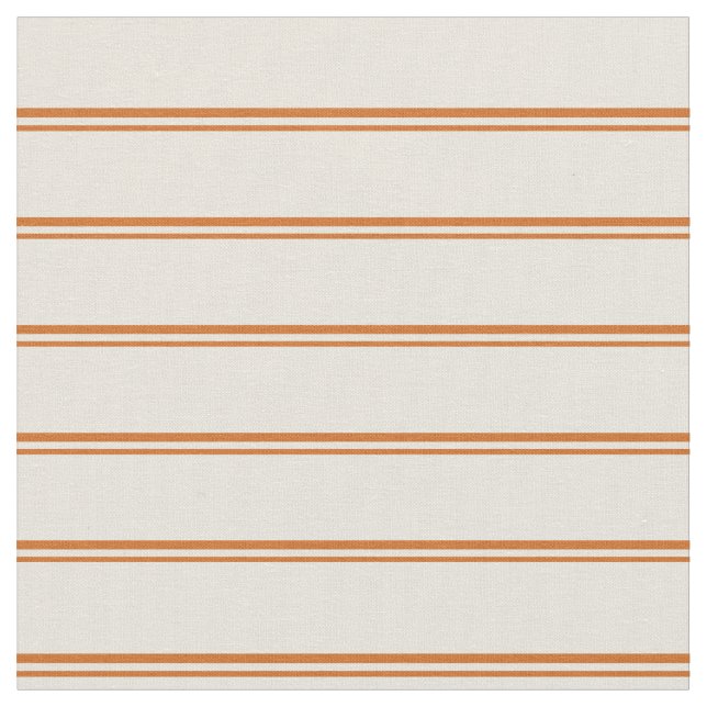 Tecido Chocolate e Beige - Padrão Striped (Detalhe)