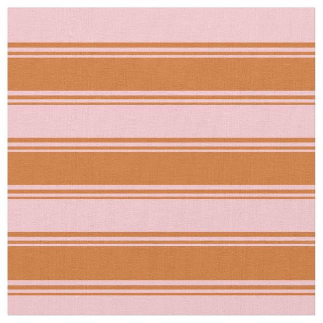 Tecido Chocolate e linhas cor-de-rosa (Detalhe)