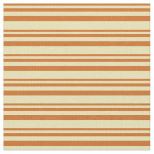 Tecido Chocolate e Tan Stripes