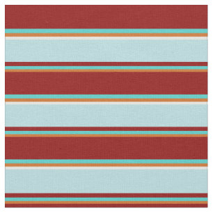 Tecido Chocolate, Turquesa, Vermelho Escuro, Azul Pó, Br